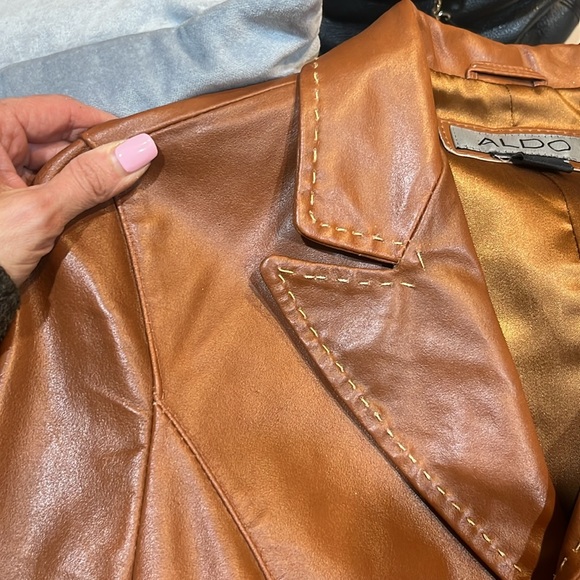New Gorgeous Aldo 100% leather jacket - Picture 5 of 8